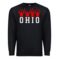 Black vintage state of ohio home pride Premium Sweatshirt - artisFamous