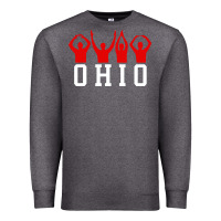 Charcoal Heather vintage state of ohio home pride Premium Sweatshirt - artisFamous