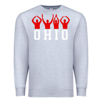 Heather Grey vintage state of ohio home pride Premium Sweatshirt - artisFamous