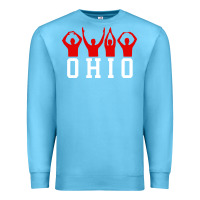 Ocean Blue vintage state of ohio home pride Premium Sweatshirt - artisFamous
