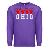 Purple vintage state of ohio home pride Premium Sweatshirt - artisFamous