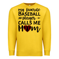 Lemon womens my favorite baseball player calls me mom Premium Sweatshirt - artisFamous
