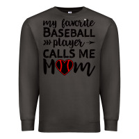 Smoke womens my favorite baseball player calls me mom Premium Sweatshirt - artisFamous
