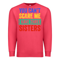 Cardinal you can't scare me i have three sisters funny brother Premium Sweatshirt - artisFamous