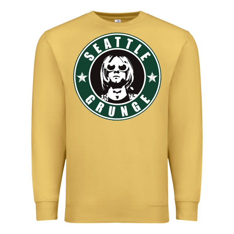Seattle Grunge Premium Sweatshirt by artisFamous | Teevron