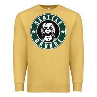 Antique Gold seattle grunge Premium Sweatshirt - artisFamous