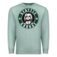 Seafoam seattle grunge Premium Sweatshirt - artisFamous