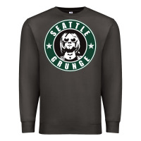Smoke seattle grunge Premium Sweatshirt - artisFamous