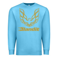 Ocean Blue bandit Premium Sweatshirt - artisFamous