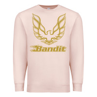 Pale Pink bandit Premium Sweatshirt - artisFamous