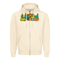 Sandshell hello fall Zipper Hoodie - JahusDesignShop