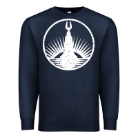 Navy bioshock rapture black Premium Sweatshirt - artisFamous
