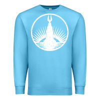 Ocean Blue bioshock rapture black Premium Sweatshirt - artisFamous