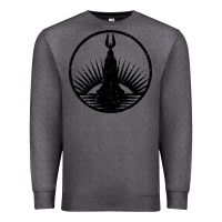 Charcoal Heather bioshock rapture black Premium Sweatshirt - artisFamous