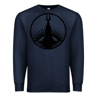 Navy bioshock rapture black Premium Sweatshirt - artisFamous