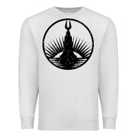 Oatmeal Heather bioshock rapture black Premium Sweatshirt - artisFamous