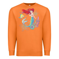 Carrot the little mermaid ari  and flounder sea t shirt Premium Sweatshirt - artisFamous