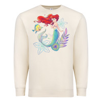 Sandshell the little mermaid ari  and flounder sea t shirt Premium Sweatshirt - artisFamous
