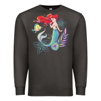 Smoke the little mermaid ari  and flounder sea t shirt Premium Sweatshirt - artisFamous