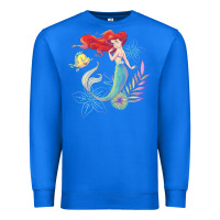 True Royal the little mermaid ari  and flounder sea t shirt Premium Sweatshirt - artisFamous