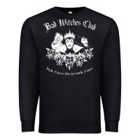 Black villains bad witch  club group shot graphic t shirt t shirt Premium Sweatshirt - artisFamous