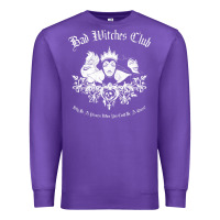 Purple villains bad witch  club group shot graphic t shirt t shirt Premium Sweatshirt - artisFamous
