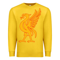 Lemon liverpool bird license plate Premium Sweatshirt - artisFamous