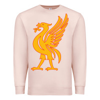 Pale Pink liverpool bird license plate Premium Sweatshirt - artisFamous