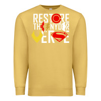Antique Gold restore the snyderverse Premium Sweatshirt - artisFamous