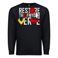 Black restore the snyderverse Premium Sweatshirt - artisFamous