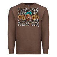 Chestnut howdy heıfer Premium Sweatshirt - JahusDesignShop