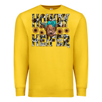 Lemon howdy heıfer Premium Sweatshirt - JahusDesignShop
