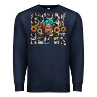 Navy howdy heıfer Premium Sweatshirt - JahusDesignShop
