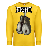 Lemon boxing vintage fight gloves Premium Sweatshirt - artisFamous