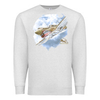 Oatmeal Heather 40 flying tigers Premium Sweatshirt - artisFamous