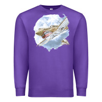 Purple 40 flying tigers Premium Sweatshirt - artisFamous