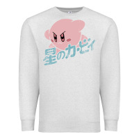 Oatmeal Heather kirby kanji Premium Sweatshirt - artisFamous