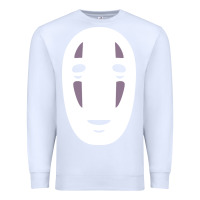 White no face spirited away women's Premium Sweatshirt - artisFamous