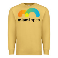 Antique Gold MIAMI OPEN Premium Sweatshirt - artisFamous