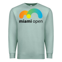 Seafoam MIAMI OPEN Premium Sweatshirt - artisFamous