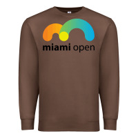 Chestnut MIAMI OPEN Premium Sweatshirt - artisFamous