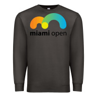 Smoke MIAMI OPEN Premium Sweatshirt - artisFamous