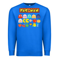 True Royal 80s pacman ghosts video games Premium Sweatshirt - artisFamous