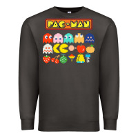 Smoke 80s pacman ghosts video games Premium Sweatshirt - artisFamous