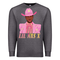 Charcoal Heather lil nas x 2 Premium Sweatshirt - artisFamous