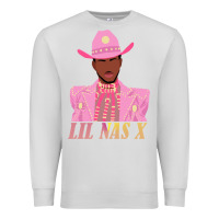 Dove Grey lil nas x 2 Premium Sweatshirt - artisFamous