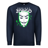 Navy funny spy gaming ninjas tee game wild with clay style t shirt Premium Sweatshirt - artisFamous