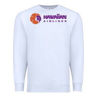 White hawaiian airlines Premium Sweatshirt - artisFamous