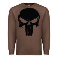 Chestnut the punisher skull black Premium Sweatshirt - artisFamous
