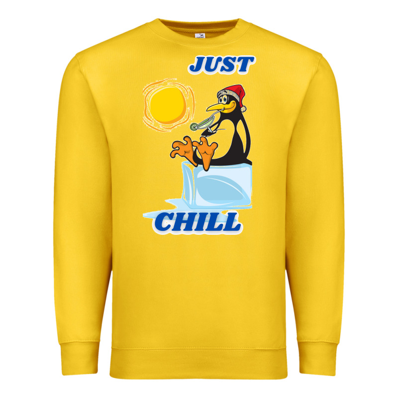 Just Chill Premium Sweatshirt by artisFamous | Teevron